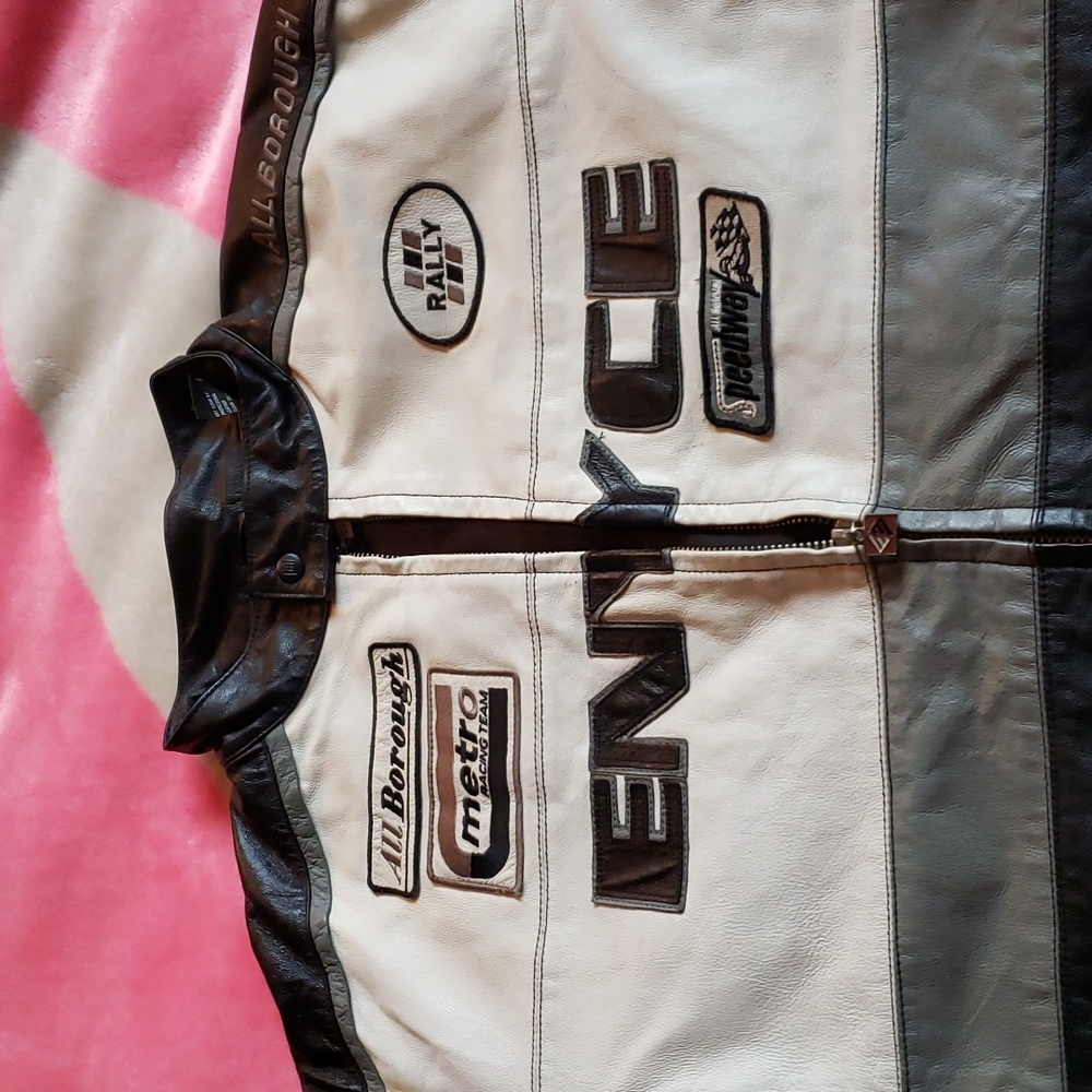 ENYCE leather jacket size XXL